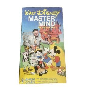 Vintage Walt Disney 1978 Mastermind Board Game, Invicta, Walt Disney Productions